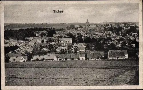 Ak Tachov Tachau Reg. Pilsen, Panorama vom Ort