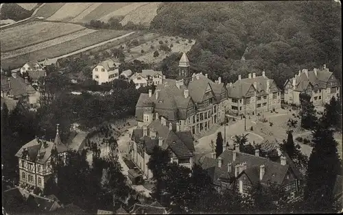 Ak Königstein im Taunus Hessen, Neues Offiziersheim, Talpanorama
