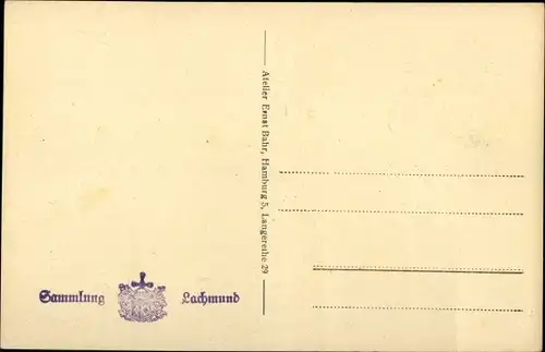 Ak Hamburg Mitte St. Georg, Grog u. Probierstube v. Wilhelm Manow, Langereihe 39, Innenansicht