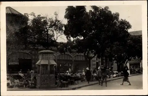 Ak Dakar Senegal, Le Marché, maisons, passants