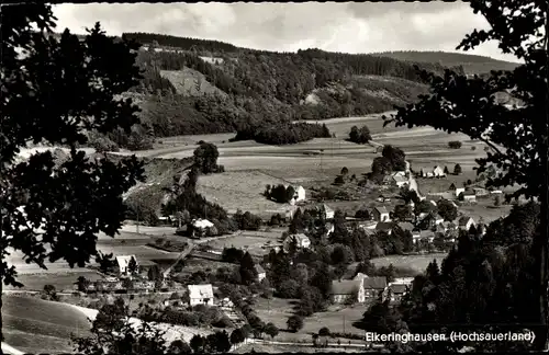 Ak Elkeringhausen Winterberg im Sauerland, Totalansicht vom Ort