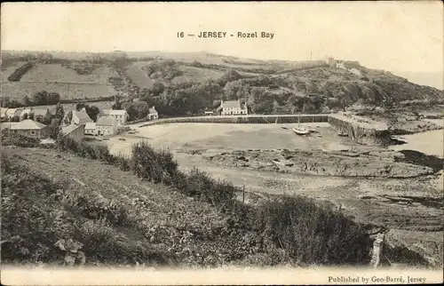 Ak Jersey Kanalinseln, Rozel Bay, total view