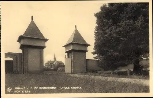 Ak Forges Chimay Wallonien Hennegau, Abbaye N. D. de Scourmont, Porte Est