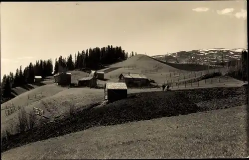 Ak Are Schweden, Kläppen, Panorama vom Ort