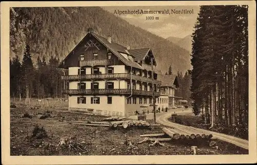 Ak Tirol, Alpenhotel Ammerwald 