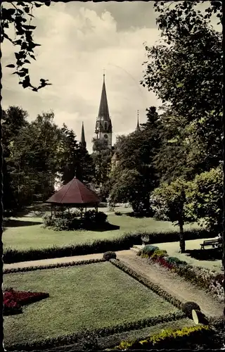 Ak Emmendingen in Baden Württemberg, Kath. Kirche m. Anlage