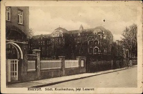 Ak Rheydt Mönchengladbach Niederrhein, Krankenhaus, Lazarett 