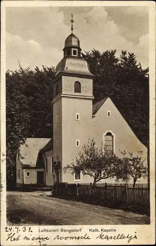 Ak Rengsdorf in Rheinland Pfalz, Katholische Kapelle