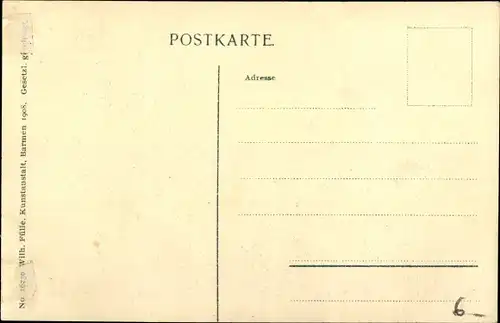 Ak Barmen Wuppertal, Altbergische Häuser, Unterdörnen, Haus Schuchard