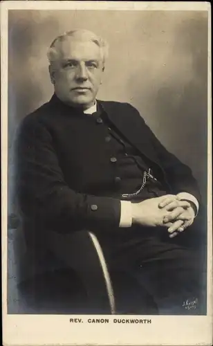 Ak Rev. Canon Duckworth, Portrait