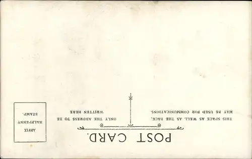 Ak J. R. Eyre, Geistlicher, Portrait