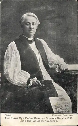 Ak Lord Bishop of Gloucester, Rev. Edgar Charles Sumner Gibson