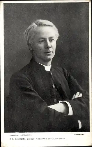 Ak Bishop Nominate of Gloucester, Dr. Gibson