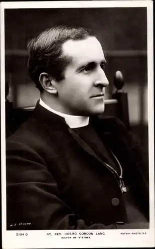 Ak Bishop of Stepney, Cosmo Gordon Lang