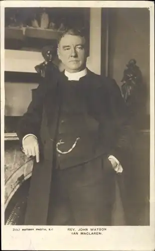 Ak Rev. John Watson, Schriftstellername Ian Maclaren, Portrait