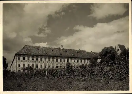 Foto Ak Wessobrunn in Oberbayern, Kloster, Außenansicht