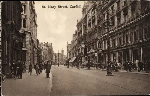 Ak Cardiff Wales, St. Mary Street 