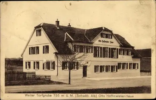 Ak Weilheim an der Teck, Weiler Torfgrube, Otto Hoffmeister Haus