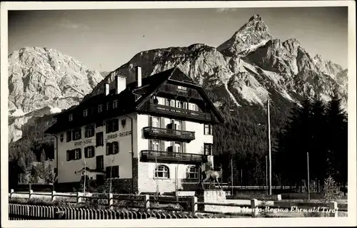 Ak Ehrwald in Tirol, Hotel Maria Regina