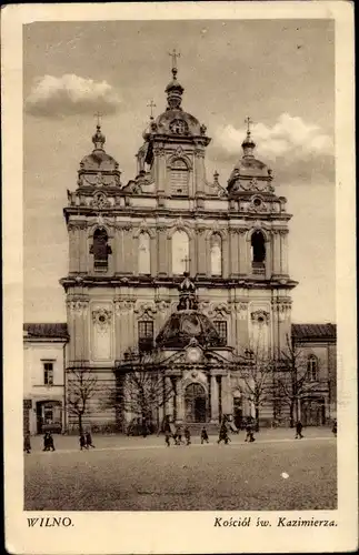 Ak Vilnius Wilna Wilno Litauen, St. Kasimirkirche