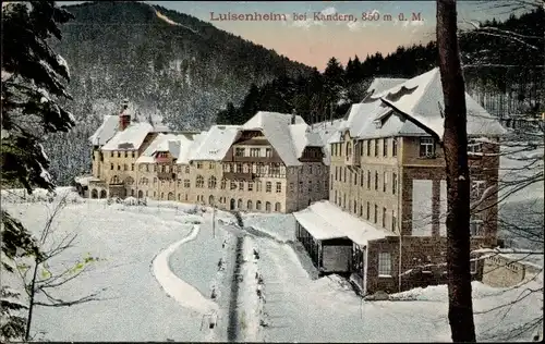 Ak Malsburg Marzell in Baden Württemberg, Rehaklinik Birkenbuck, Luisenheim
