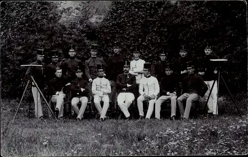 Foto Ak Kuk Soldaten in Uniformen, Gruppenportrait