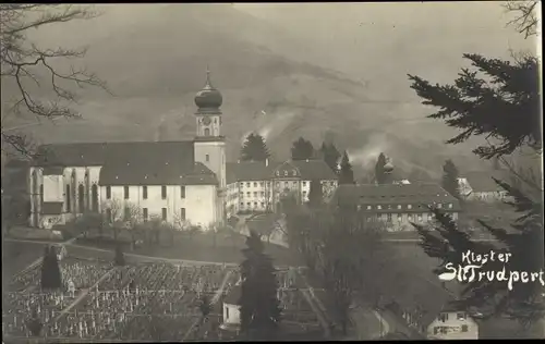 Foto Ak Münstertal in Baden Württemberg, Kloster St. Trudpert