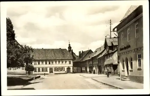 Ak Themar Thüringen, Ernst Thälmann Straße