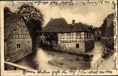 Ak Paderborn in Nordrhein Westfalen, Paderquellen