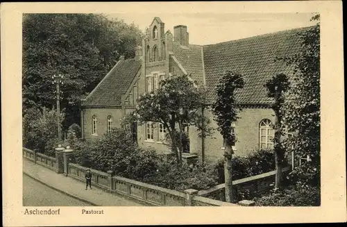 Ak Aschendorf Papenburg im Emsland, Pastorat