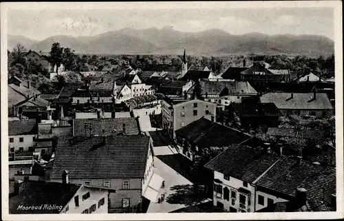 Ak Bad Aibling in Oberbayern, Blick über die Dächer der Stadt
