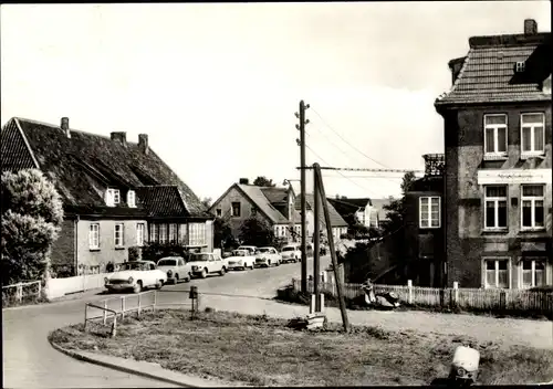 Ak Börgerende Rethwisch in Mecklenburg Vorpommern, Straßenpartie