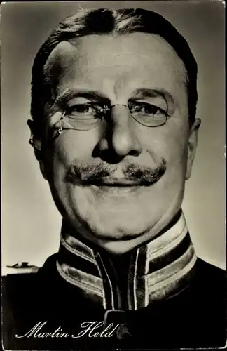 Ak Schauspieler Martin Held, Portrait