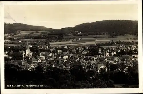 Ak Bad Kissingen Unterfranken Bayern, Gesamtansicht