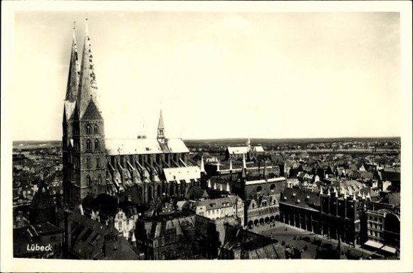 10 alte Ansichtskarten Lübeck in Schleswig Holstein
