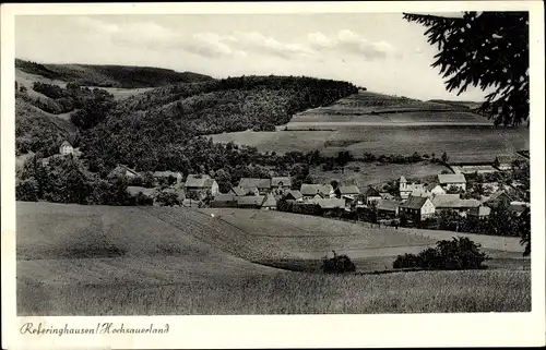 Ak Referinghausen Medebach im Sauerland, Panorama vom Ort