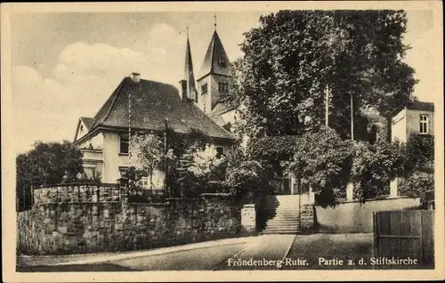 Ak Fröndenberg an der Ruhr, Stiftskirche