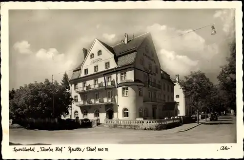 Ak Reutte in Tirol, Sporthotel, Tiroler Hof