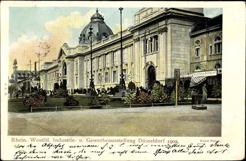 Ak Düsseldorf am Rhein, Rheinisch Westfälische Industrie und Gewerbeausstellung 1902