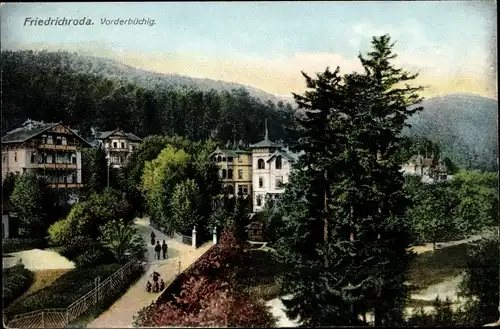 Ak Friedrichroda im Thüringer Wald, Vorderbüchig