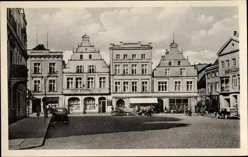 Ak Güstrow in Mecklenburg Vorpommern, Markt, Zum Ratskeller