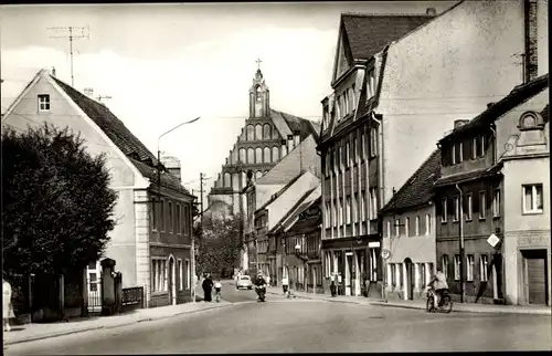 Ak Kamenz in Sachsen, Weststraße