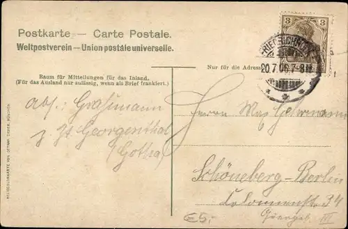 Ak Friedrichroda im Thüringer Wald, Panorama