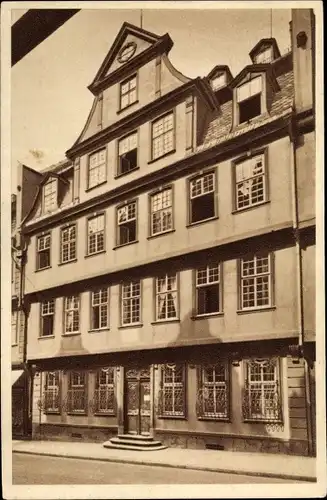 Ak Frankfurt am Main, Goethehaus, Außenansicht