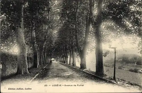Ak Lodève Hérault, Avenue de Fumel