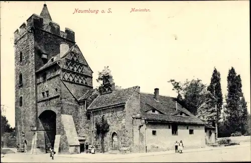 Ak Naumburg an der Saale, Marientor