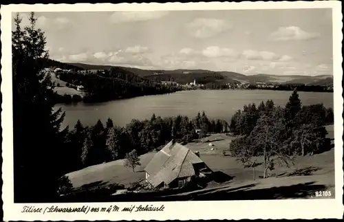 Ak Titisee Neustadt im Breisgau Hochschwarzwald, Titisee m. Seehäusle