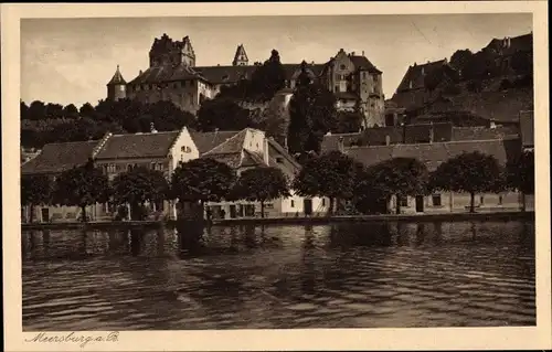 Ak Meersburg am Bodensee Baden Württemberg, Teilansicht der Stadt