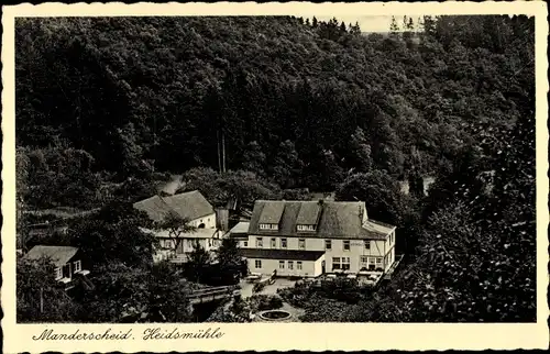 Ak Manderscheid in der Eifel Rheinland Pfalz, Hotel Heidsmühle, Bes. Nic. Stadtfeld