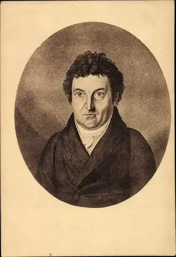 Künstler Ak Philosoph Johann Gottlieb Fichte, Portrait